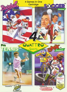 Quattro Sports (USA) (Unl) box cover front